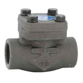Clapeta de sens din otel carbon cu piston 800lbs conexiune BSP