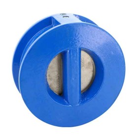 Clapeta de sens ACS din fonta tip wafer cu placa dubla si scaun EPDM