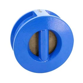Clapeta de sens din fonta ductila tip wafer cu placa dubla si scaun NBR vulcanizat