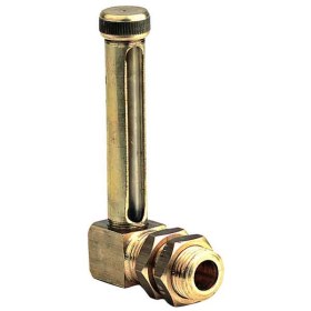Indicator de nivel din alama L 146 inaltime 100 mm - 1/4''