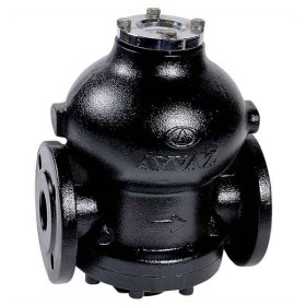 Oala de condens din fonta ductila cu flotor si vizor