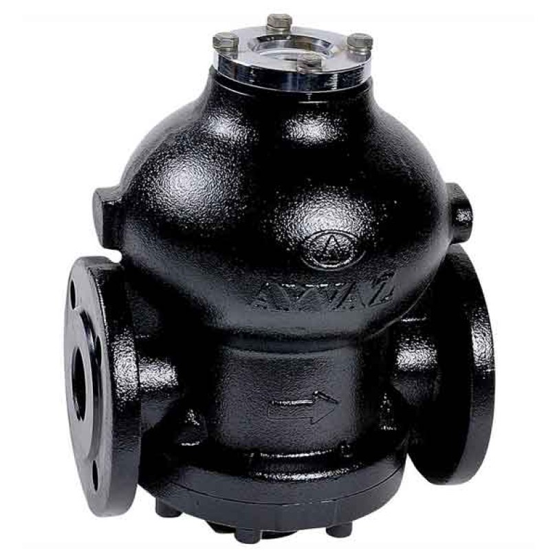 Oala de condens din fonta ductila cu flotor si vizor