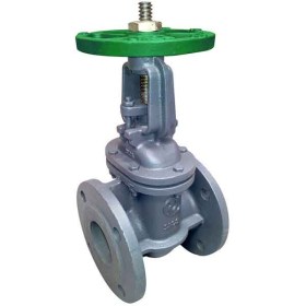 Robinet cu sertar din fonta ductila, cu scaun din inox si flansa PN16