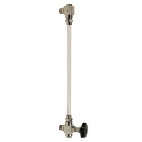 Set din otel inoxidabil pentru indicator de nivel 2312 teava Ø14 - Ø20